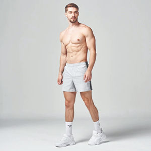 Pantalones cortos casuales superelásticos de 5 pulgadas con paneles de ventilación laterales Bolsillos con cremallera Tela tejida Northern Droplet Print Lab 360 Shorts - Product Image 2