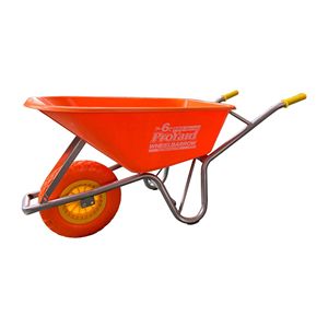 Carretilla de acero de alta capacidad con diseño duradero para todo tipo de trabajos al aire libre y transporte de materiales pesados - Product Image 4