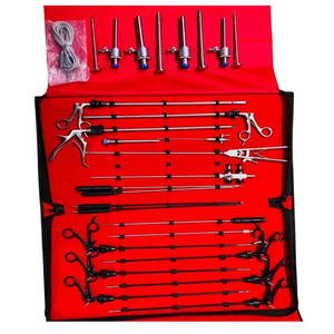 Ensemble d'instruments de laparoscopie, ensemble de pinces de laparoscopie, ensemble d'outils de chirurgie abdominale laparoscopique - Product Image 3