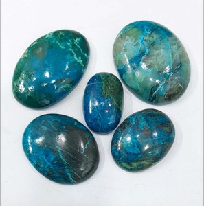 พลอยลาริมาร์ทรงรีแบบหลวมสำหรับการทำเครื่องประดับสำหรับงานเทศกาลสำหรับการทำเครื่องประดับอัญมณีแฟนซีในฤดูร้อน - Product Image 5