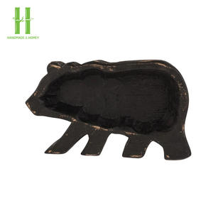Tazón de masa de madera de lujo para hacer velas para decoración vintage del hogar y para decoraciones navideñas regalos OEM hecho en Vietnam - Product Image 3