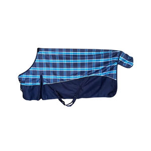 Excellent prix commande personnalisée nouveau tapis de cheval imperméable noir avec doublure en nylon et remplissage en coton pour l'hiver expédition rapide - Product Image 3