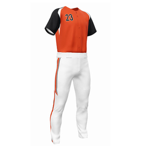 Ropa de béisbol y softbol de último diseño para hombre al mejor precio, conjuntos de ropa deportiva lisa de secado rápido de alta calidad, patrón en blanco transpirable - Product Image 1