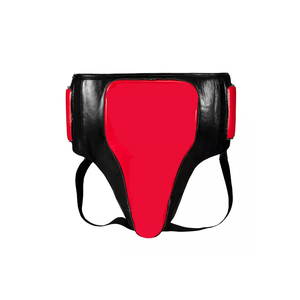 Protège-aine de boxe MMA Conception d'étiquette personnalisée en cuir véritable professionnel Caractéristiques de sécurité personnalisées Protège-aine anti-mouches à vendre - Product Image 1