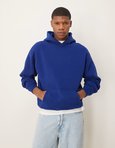 Sweat à capuche d'hiver décontracté personnalisable pour hommes 100% coton Bangladesh Sweat à capuche pour hommes Pull élégant Sweats à capuche Vente en gros OEM/ODM - Product Image 5