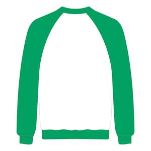 เสื้อยืดสีขาวมีการเชื่อมโยงกับเสื้อแร็กแลนสีเขียวแขนเสื้อสีดำซีวิคและมืออาชีพเครื่องแต่งกายที่กำหนดเอง - Product Image 3