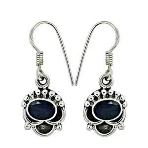 "<b>Gold</b> Plated 925 Sterling Silver Dangle <b>Earrings</b> for Women's Wedding Jewelry" - Product Image 2