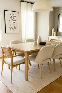 พรมห้องนั่งเล่นสมัยใหม่ ทำจากวัสดุปอกระเจาและฝ้าย 100% ทอมือ สำหรับวางปูพื้น มีจำหน่าย - Product Image 3