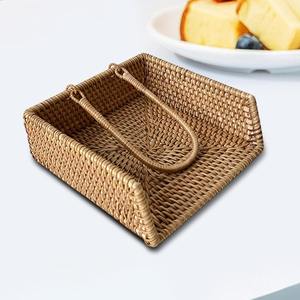Elegant Stylish Rattan <b>Napkin</b> <b>Holder</b> For Contemporary Tabletop Styling Dining Room Kitchen And Home Use Wholesale From India - Product Image 3