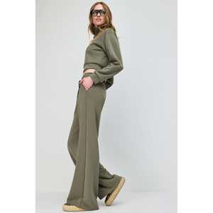 Pantalones Deportivos de Pierna Ancha de Modal Suave al Tacto - Product Image 3