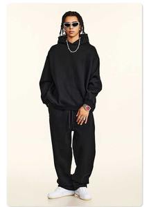 Meilleure vente hommes automne hiver survêtement à capuche pantalons de survêtement haute qualité Fitness Gym vêtements imprimés techniques - Product Image 2