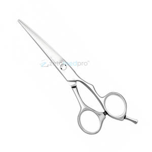 กรรไกรสแตนเลส 440C คม ทนทาน ใช้ตัดได้ดี เหมาะสำหรับร้านเสริมสวยและสำนักงาน  กรรไกรสแตนเลส 440C ระดับมืออาชีพ - Product Image 1