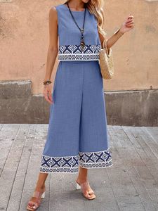 Conjunto elegante de Primavera de dos piezas para mujer, falda de cintura alta de longitud corta con patrón sólido, top de gasa bordado, mangas acampanadas - Product Image 2