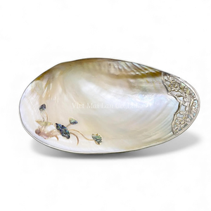 Plato de Concha de Nácar de Lujo para Decoración de Mesa Elegante, Plato para Postre y Decoración del Hogar de Vietnam - Product Image 2