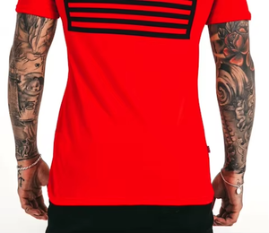 T-shirt pour homme de haute qualité 100% coton avec impression de logo de marque personnalisée - Product Image 4