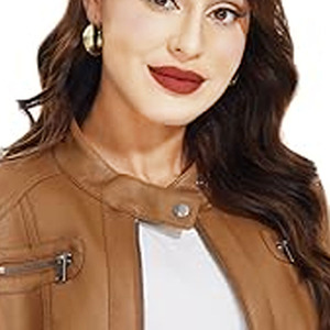 Veste en cuir pour femmes à prix compétitif, qualité supérieure, demande des clients, OEM, mode décontractée, veste en cuir d'hiver - Product Image 6