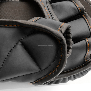 Dwelt Gear Custom Half Finger Boxing MMA Gloves Breathable PU Leather Hook Loop Closure Cage Fight Training Bulk Wholesale - Product Image 6