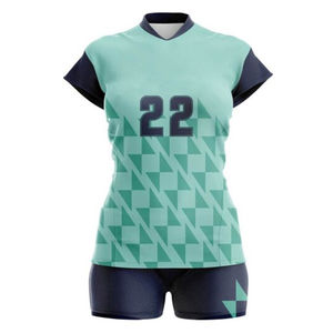 Uniforme de voleibol para hombre, diseñe su propia camiseta de voleibol con 100% poliéster y personalice el material de secado rápido y transpirable - Product Image 3
