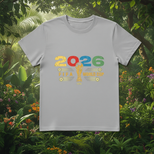 T-Shirt Unisex 210GSM 100% Cotone, Maglietta Casual Oversize con Logo Personalizzato Stampato sul Davanti - Product Image 3