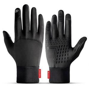 Vendeur chaud hommes femmes gants de cyclisme en plein air gants coupe-vent épaissis - Product Image 1