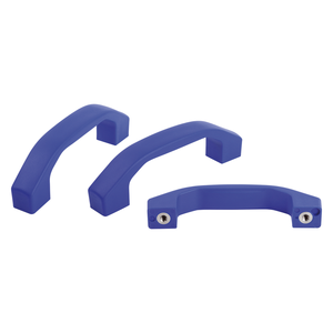 Manija de Puerta K1060 Tipo B con Rosca Interna para Montaje en Orificio Ciego, Color Negro Gris RAL7021, Poliamida y Acero - Product Image 6