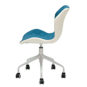 Sillón Giratorio Blanco Contemporáneo GCF077 con Función Reclinable, Tapizado en Cuero Cómodo, Sofá de Roble para el Hogar y la Oficina - Product Image 3