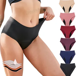 Max10 Suppliers Of Leakproof Panties Seamless Period Undies Absorbent Bragas Menstruales Adult Ropa Interior Menstrual Briefs