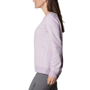 Loose Fit Crewneck Cotton Fleece Puños acanalados y dobladillo Ropa de mujer transpirable Sudaderas con capucha de talla grande Sudaderas Nueva llegada 360g - Product Image 3