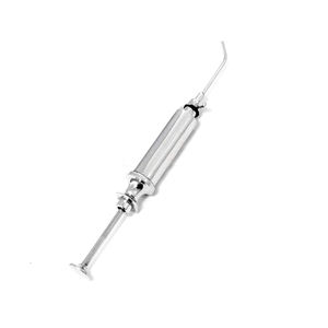 Jeringa Dental Manual de Acero Inoxidable de Alta Calidad, Jeringa de Aspiración OEM, Equipo Dental Manual, Narham Enterprises - Product Image 2
