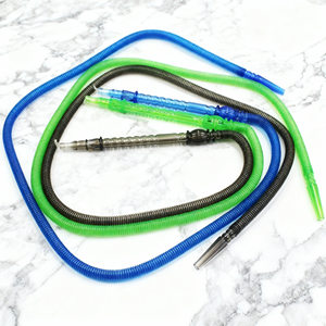 Tuyaux en plastique colorés jetables de haute qualité pour narguilé, accessoires de fumage à usage unique pour bar et fête - Product Image 2