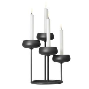 Portavelas de Metal de lujo moderno, para el hogar Decoración elegante, diseño de relámpago estilista para boda, Navidad, ocasiones especiales diarias - Product Image 6