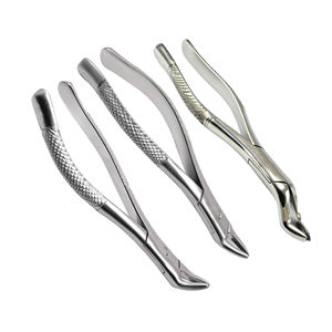 Ensemble de pinces d'extraction dentaire en acier inoxydable de 3 pièces Instruments dentaires chirurgicaux - Product Image 6