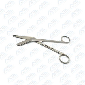 Ciseaux médicaux Lister, ciseaux à pansements pour hôpital, acier inoxydable, ciseaux médicaux incurvés, ciseaux à pansements par Apto Enterprises - Product Image 6
