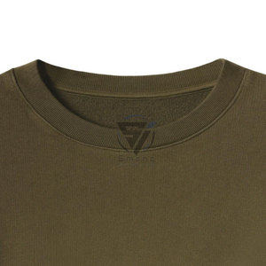 เสื้อฮู้ดดี้คอโอ ผ้าเทอร์รี่ สตรีทแวร์ พิมพ์โลโก้ได้ตามสั่ง มีเชือกผูก ปรับได้ ไซส์ใหญ่พิเศษ ผ้าฝ้าย 100% เสื้อสวมหัวลำลอง ยูนิเซ็กส์ สำหรับฤดูใบไม้ผลิ - Product Image 3