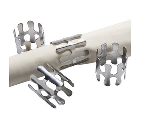 Anneau de serviette de Noël plaqué nickel en forme de renne, anneau de serviette en métal à prix de gros, anneau de serviette pour mariage et fêtes - Product Image 6