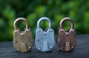 202 serrures antiques de haute qualité cadenas en fer et clés serrure de Style Vintage avec 2 clés état de fonctionnement élégant pour la sécurité - Product Image 6