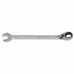 HAZET Reversible 606 <b>Open</b>-<b>End</b> Ratchet Wrench 19mm Key Width 268.3mm Length 13 Ring <b>End</b> Shop Tool - Product Image 3