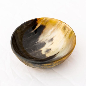 Véritable bol de service en corne de boeuf écologique Multi-Craft Natural Horn for Palm Shathering Shaving Food Modern Design Commercial Uses - Product Image 4