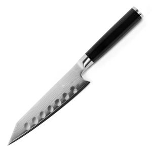 Cuchillo de Chef de Acero Damasco Hecho a Mano de Alta Calidad, Cuchillo de Camping Multifuncional OEM con Envío - Product Image 1