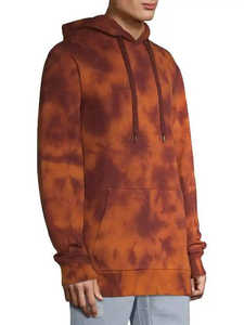 Sweat-shirts pour hommes en coton French Terry à épaules tombantes, coupe ample, à fermeture éclair, avec rivets et strass, poids lourd, sur mesure OEM - Product Image 3