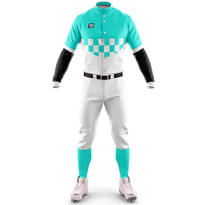 Vente de gros Vêtements de sport OEM haut de gamme uniformes de baseball maillots personnalisés pantalons pour jeunes et adultes vêtements de baseball sublimés de haute qualité - Product Image 1