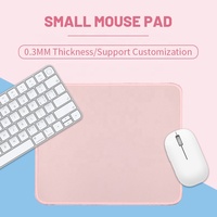 Accessoires informatiques roses, tapis de bureau pour gamer, tapis de souris en caoutchouc antidérapant pour PC, petit tapis de souris pour jeux, tapis de souris personnalisé pour gamer pour le bureau