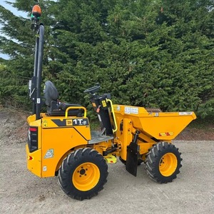 USED JCB 1 Ton Front wheel Loader for sale Hydraulic Driven Tracked <b>Mini</b> Dumpers - Product Image 6