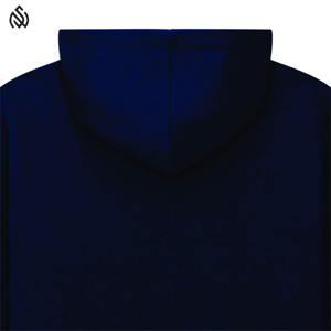 Chenille bordado Logo Unisex sudaderas con capucha 100% algodón mujeres Casual tejido personalizado sólido sudaderas con capucha - Product Image 6