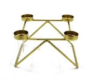 Étoile décorative de Noël en fer/acier couleur Bronze pour la décoration de Noël Design moderne de table personnalisé en vrac - Product Image 5