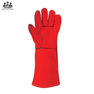 Guantes de Soldadura Vintage de Cuero Premium Hechos a Medida para Deportes, Impermeables, Transpirables, Ecológicos, Resistentes al Calor, Protección Total - Product Image 3