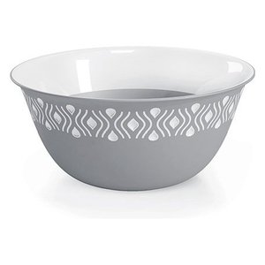 Stefanplast TOSCA Grey Plastic <b>Salad</b> Bowl 29cm <b>Salad</b> <b>Tools</b> - Product Image 1