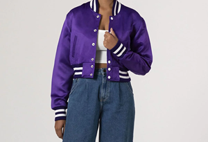 Chaqueta universitaria de lona de ajuste moderno para hombre para Chicago para Bulls Chaquetas Técnicas bordadas Vintage para un aspecto diario informal - Product Image 3