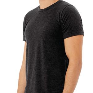 T-shirt à col rond, manches courtes, tricoté, design vierge, pour impression sérigraphique personnalisée, vêtement décontracté, parfait pour tous les jours - Product Image 5