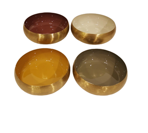 Multiple Colour Customized Size <b>Serving</b> <b>Bowls</b> With Stand High Quality Metal <b>Serving</b> <b>Bowls</b> for Parties Wedding <b>Serving</b> Usage - Product Image 4